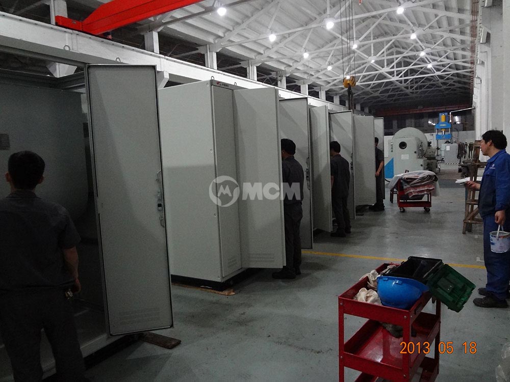 Inverter cooling cabinet